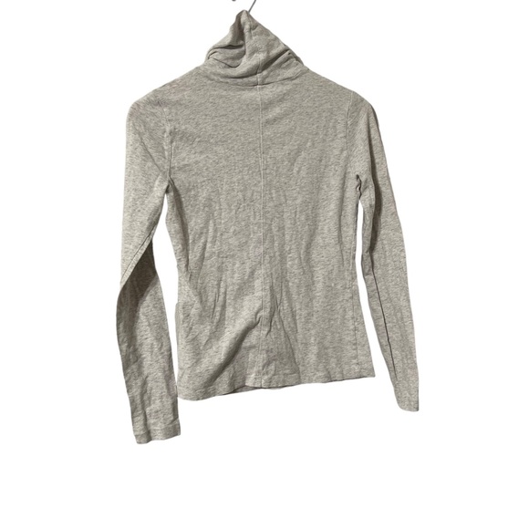 ARITZIA Babaton Light Gray Turtleneck Top Shirt - Picture 4 of 4